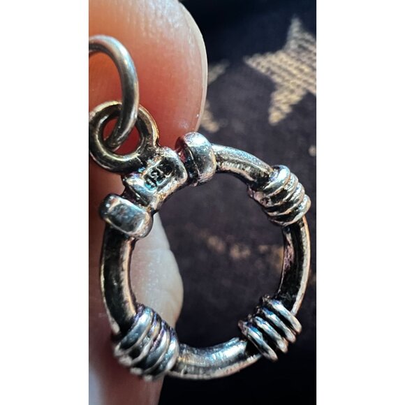 silver sterling .925 Beaded Necklace Multi-Color gemstones Agate toggle Clasp - Picture 5 of 8